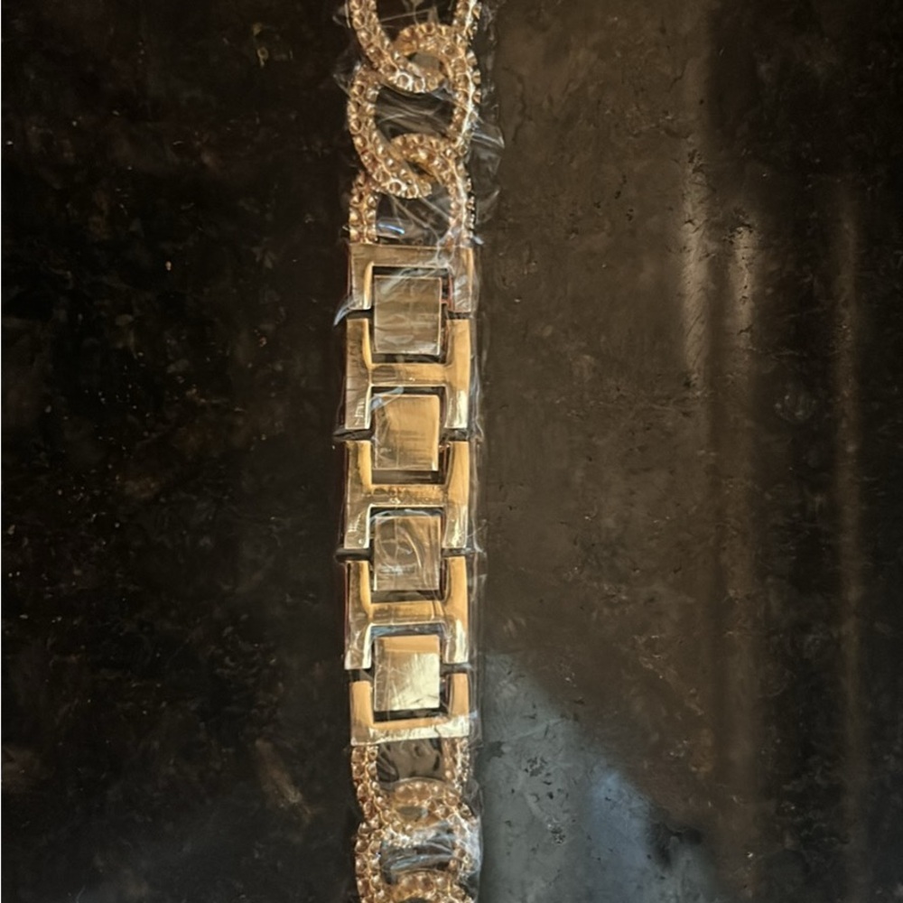 Gold Chain Link Apple Watch Band